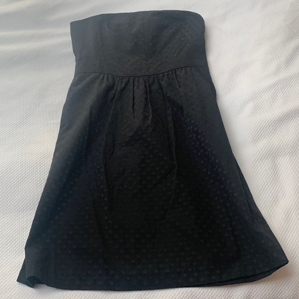 Kenzie strapless black dress